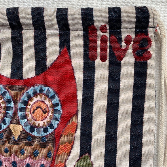 owl drawstring backpack - Picture 6 of 12